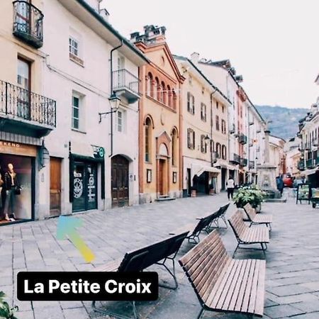 Ferienwohnung La Petite Croix Aosta Exterior foto