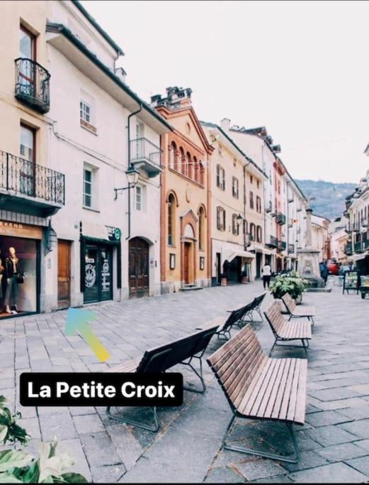 Ferienwohnung La Petite Croix Aosta Exterior foto